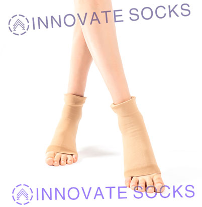 Foot Care High Elastic Medical Sport Plantar Fasitis Compressione Socks-2