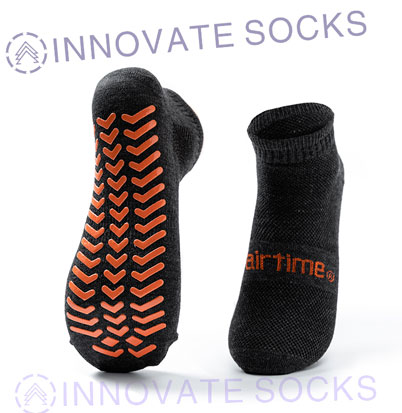 Airtime Ankle Anti Skid Grip Trampoline Park Socks