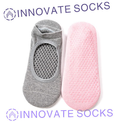 Custom Cotton Towel Thermal Terry Yoga Socks