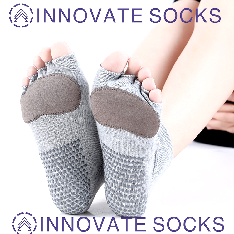 Non slip, analfabeta di Cotton Yoga Pilates Socks