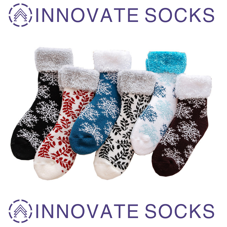 Winter Socks Thick Velvet Warm Floor Home Sleep Socks