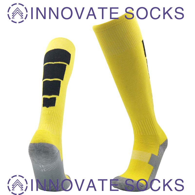 Football Long Tube Thick Towl Socks Student Football Socks Non slip sopra il ginocchio Sports Socks